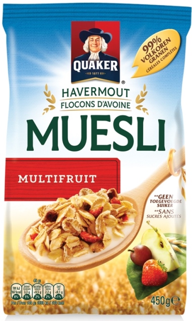 Quaker Muesli Multifruit